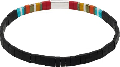 Paul Smith Stripe Flat Bead Bracelet
