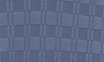 Tiny Tribe Textured Knit Polo Romper In Blue