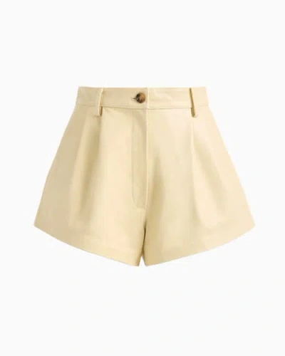 Dodiee Emma Leather Shorts In Multi