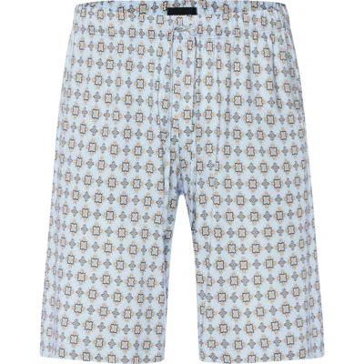 Hanro Night And Day Cotton Drawstring Shorts In Multi