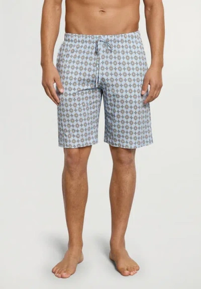 Hanro Night And Day Cotton Drawstring Shorts In Multi