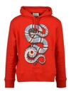 GUCCI Gucci Cotton Sweatshirt With Snake Print,454585X5K576174