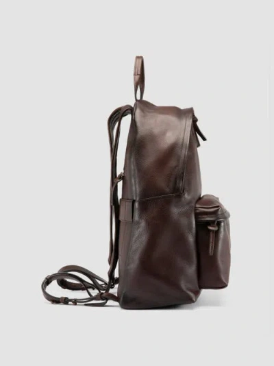 Officine Creative Oc Pack Zip-closure Backpack In Brown