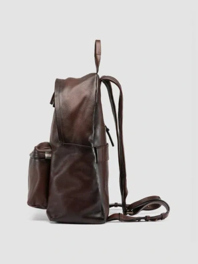 Officine Creative Oc Pack Zip-closure Backpack In Brown