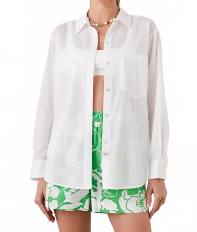 Rails Arlo Button-down Shirt In Beach White In White