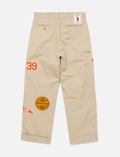 Human Made College Pants In Brown