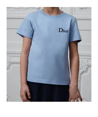 Dior Kids' T-shirt In Blue