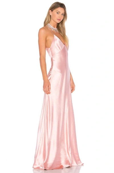 Shop Jill Jill Stuart Satin Slip Gown In Pink