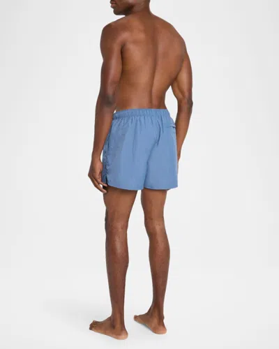 Givenchy Drawstring Swim Shorts In Blue