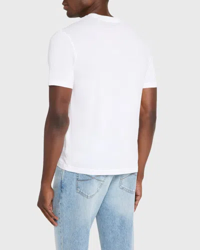 Frame Men's Light Cotton T-shirt In Purple