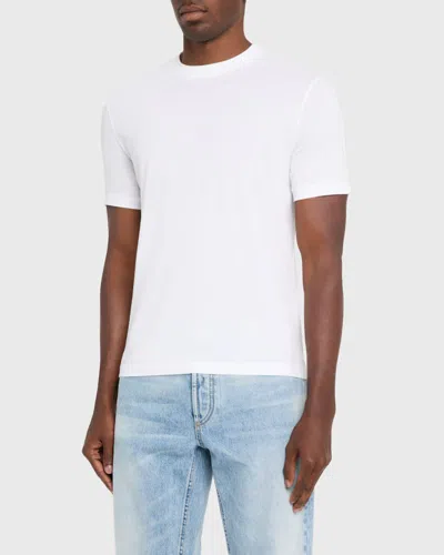 Frame Men's Light Cotton T-shirt In Purple