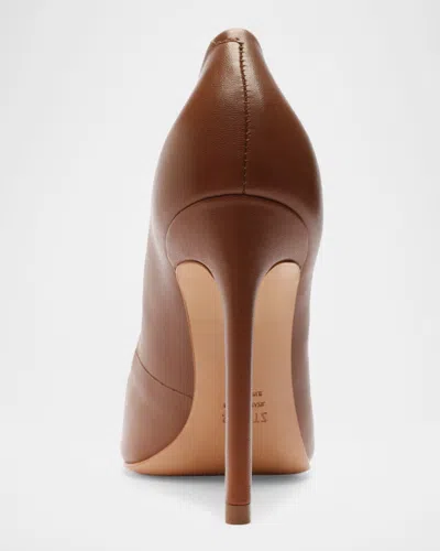 Schutz 100mm Lou Leather Pointed-toe Pumps In Multi