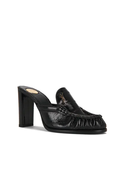 Saint Laurent Le Loafer Mule Pump In Multi