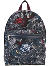 KENZO Flying Tiger backpack,POLYESTER100%