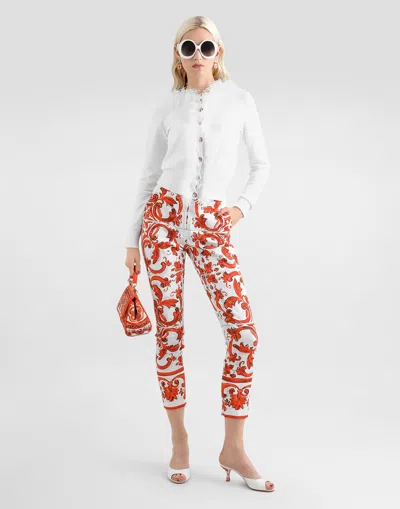 Dolce & Gabbana Pantalone In Multi