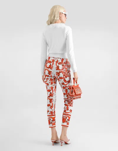 Dolce & Gabbana Pantalone In Multi
