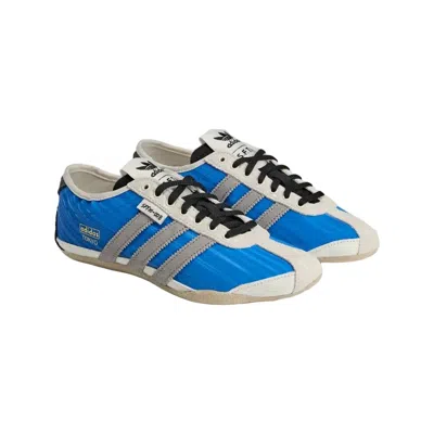 Adidas Originals Blue Song For The Mute Edition Tokyo Sneakers In Animal Print
