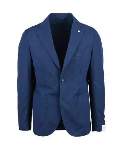 L.b.m 1911 L.b.m. 1911 Single-breasted Jacket In Blue