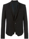 HAIDER ACKERMANN GLITTER EFFECT BOXY BLAZER,173300218011841748