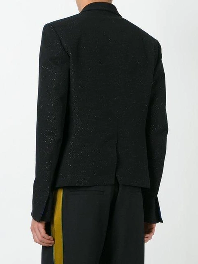 Shop Haider Ackermann Glitter Effect Boxy Blazer In 099