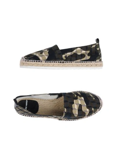 Shop Pierre Hardy Espadrilles In Military Green