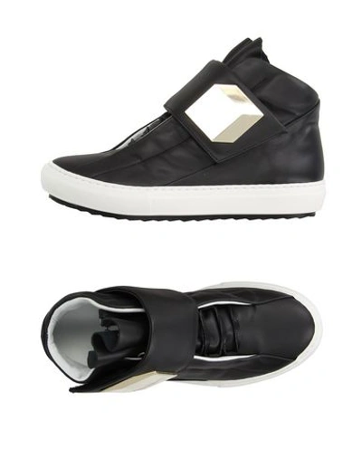 Shop Pierre Hardy Sneakers In Black