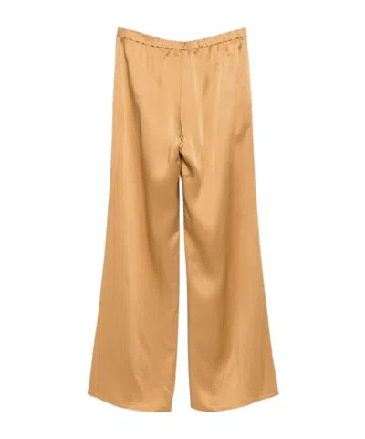 Antonelli Tiete Elasticated Trousers In Brown