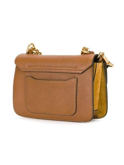 Shop Chloé Mily Shoulder Bag - Brown