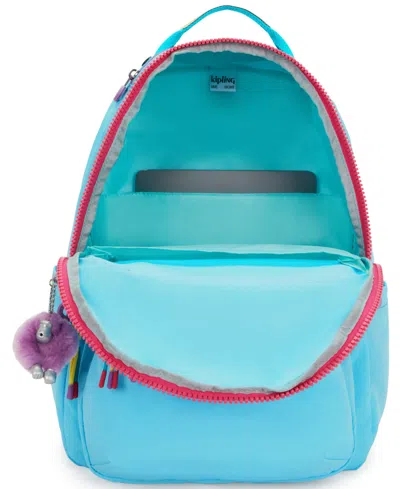Kipling Seoul Medium Backpack In Blue