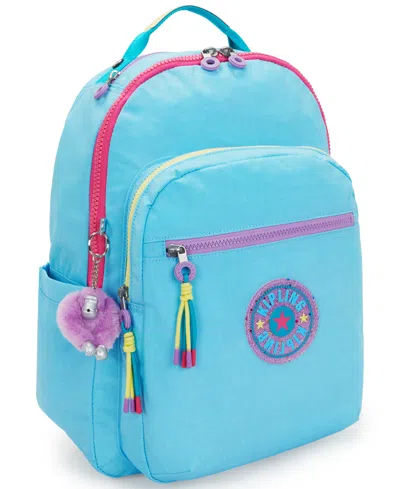 Kipling Seoul Medium Backpack In Blue
