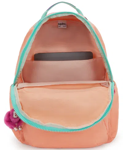 Kipling Seoul Medium Backpack In Orange