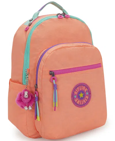 Kipling Seoul Medium Backpack In Orange
