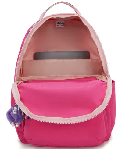 Kipling Seoul Medium Backpack In Pink
