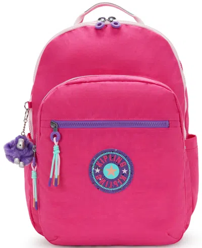 Kipling Seoul Medium Backpack In Pink