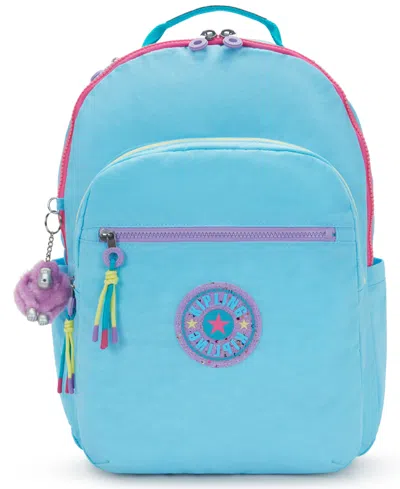 Kipling Seoul Medium Backpack In Blue