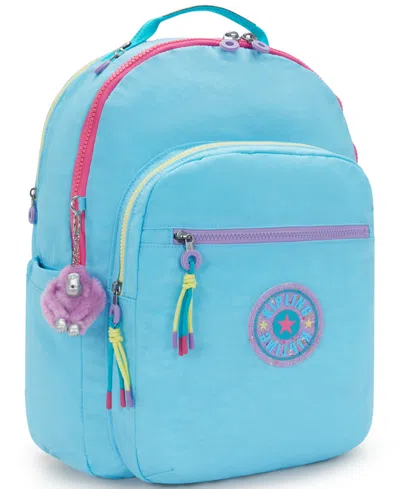 Kipling Seoul Medium Backpack In Blue