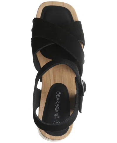 Bearpaw Colette Platform Sandal In Black
