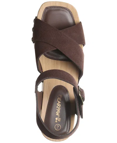 Bearpaw Colette Platform Sandal In Brown