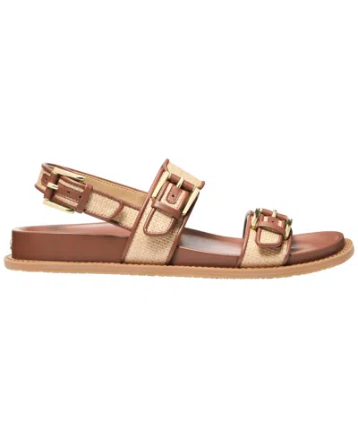 Michael Kors Nia Woven Sandal In Multi