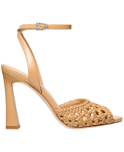 Michael Kors Heeled Sandal Woman Color Beige In Multi