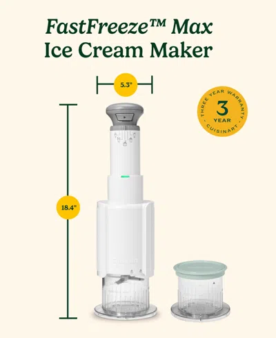 Cuisinart Fastfreeze 12" Max Ice Cream Maker In Multi