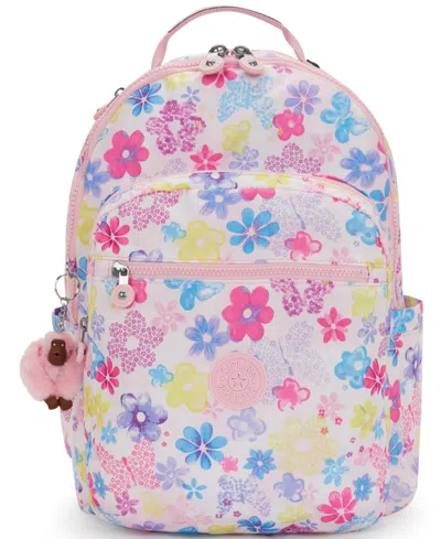 Kipling Seoul Xl Backpack In Pink