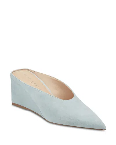Marc Fisher Ltd Malley Pointed Toe Mule In Blue