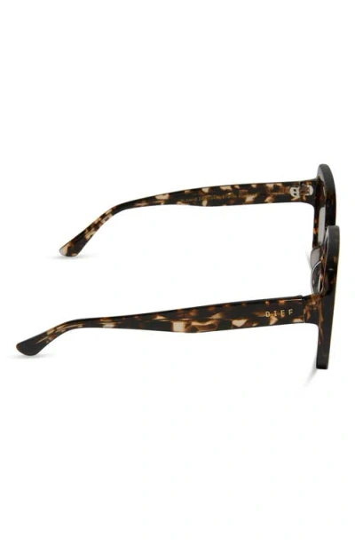 Diff Sloane 54mm Square Sunglasses In Brown