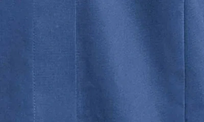 Foxcroft Agnes Split Cuff Popover Blouse In Blue