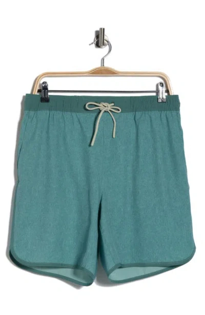 Original Penguin Performance Drawstring Shorts In Blue