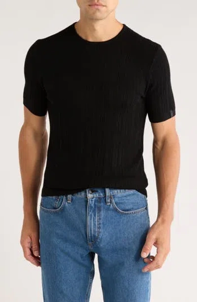 Rag & Bone 2 Pack Classic Flame Tee In Black