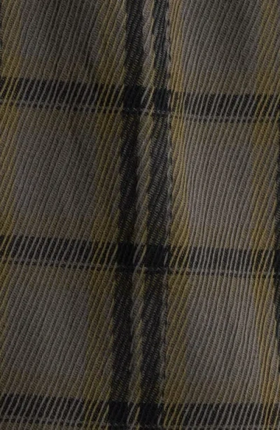 Rag & Bone Herringbone Plaid Oversized Fit Button Down Shirt