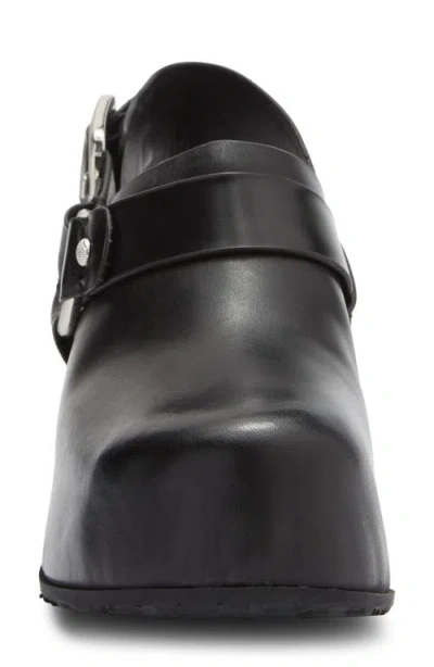 Rag & Bone Farrah Leather Harness Clogs In Black