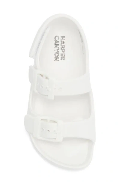 Harper Canyon Sage Sandal In White